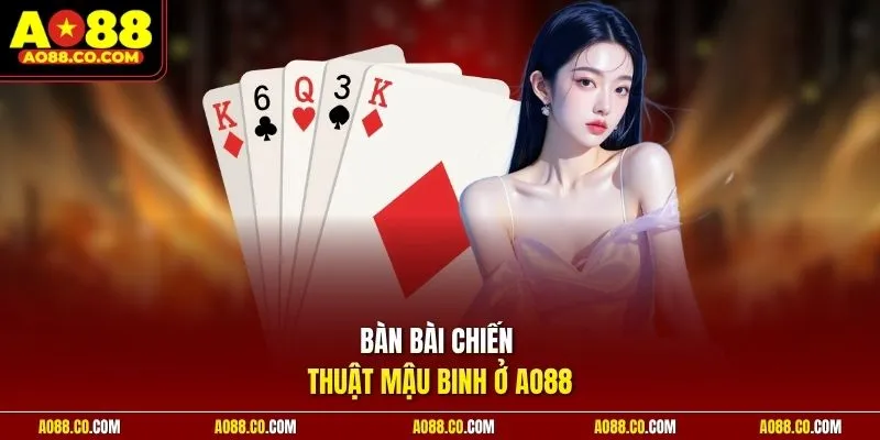 Bàn bài chiến thuật mậu binh ở AO88
