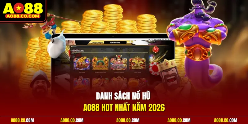 Danh sách nổ hũ AO88 HOT nhất năm 2026
