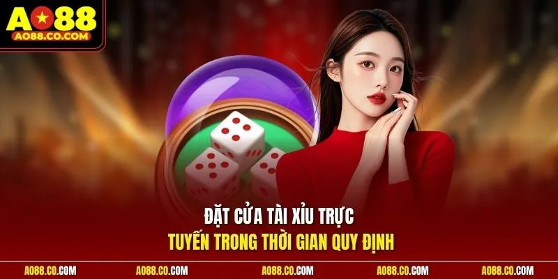 Đặt cửa tài xỉu trực tuyến trong thời gian quy định