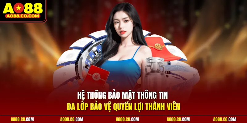 Hệ thống bảo mật thông tin đa lớp bảo vệ quyền lợi thành viên