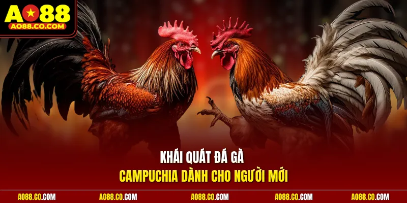 Khái quát đá gà Campuchia dành cho người mới