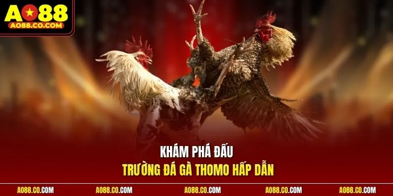 Khám phá đấu trường đá gà Thomo hấp dẫn