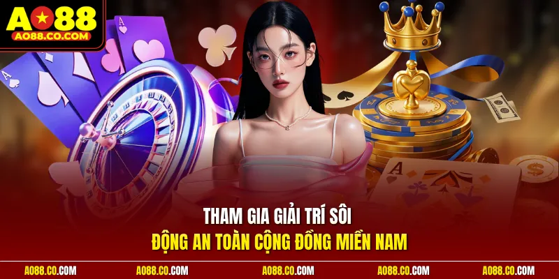 Tham gia giải trí sôi động an toàn cộng đồng miền Nam