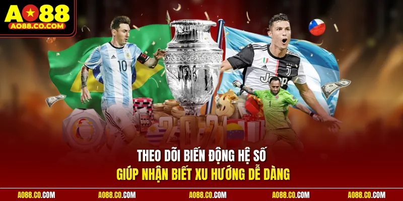 Theo dõi biến động hệ số giúp nhận biết xu hướng dễ dàng